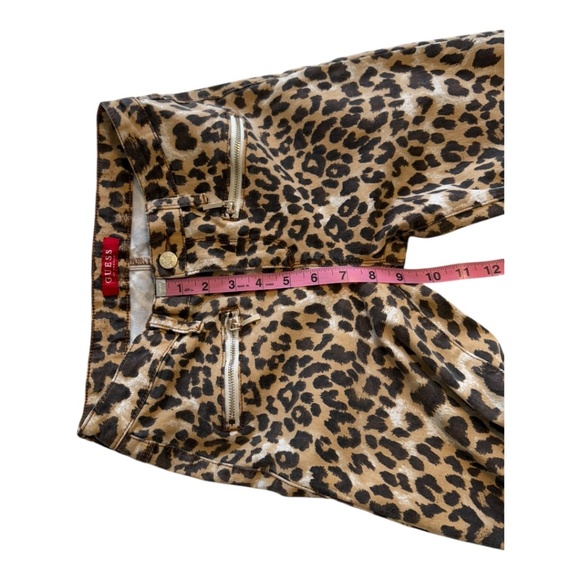 Guess | Women’s Animal Print Skinny Leg Jeans - Size 26 - Picture 11 of 13